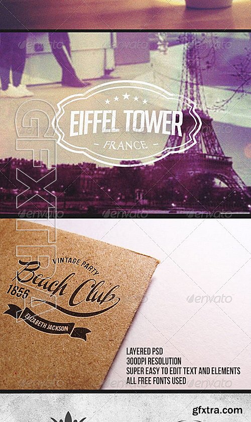 GraphicRiver - Vintage Logo Labels Vol 1 5069465