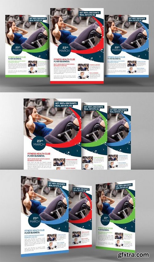 CM - Calisthenics Fitness Gym Flyer 488094