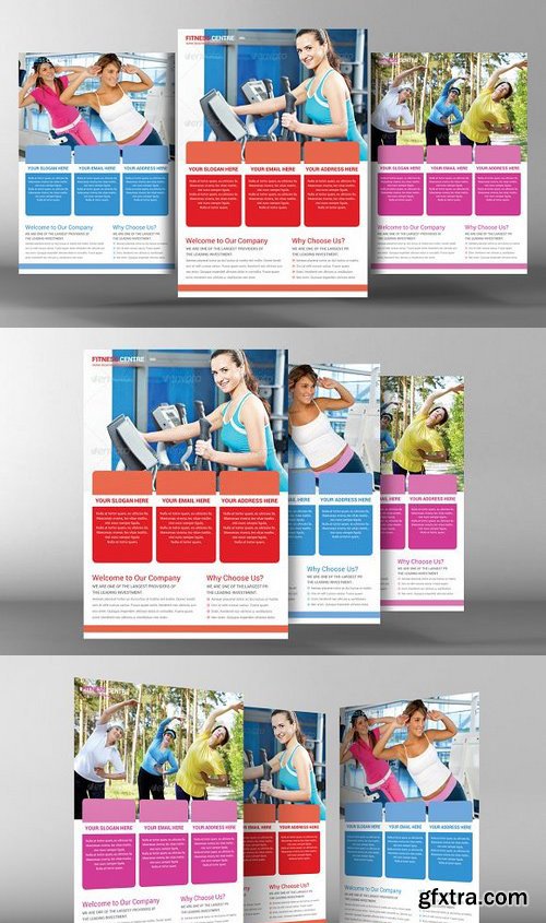 CM - Fitness Flyer Template 237048