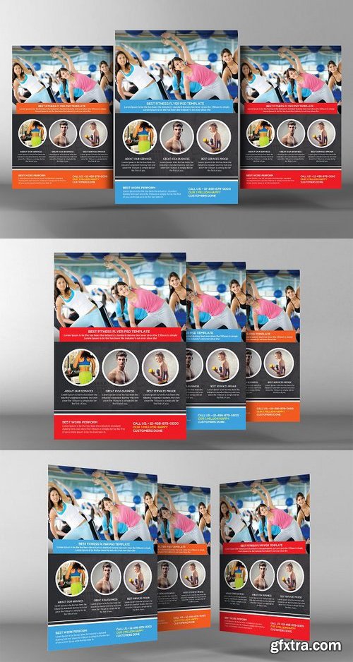 CM - Fitness Flyer Template 708181