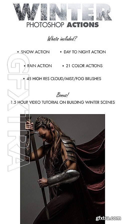 GraphicRiver - Winter Photoshop Actions 15462628