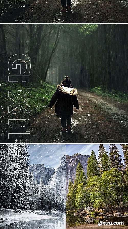 GraphicRiver - Winter Photoshop Actions 15462628