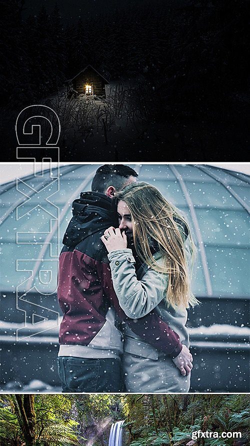 GraphicRiver - Winter Photoshop Actions 15462628