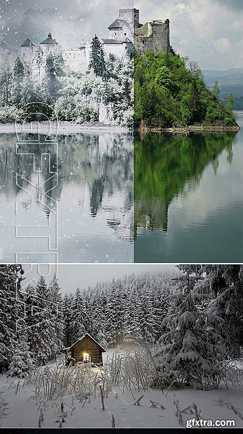 GraphicRiver - Winter Photoshop Actions 15462628