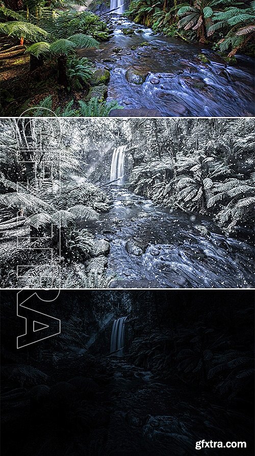 GraphicRiver - Winter Photoshop Actions 15462628