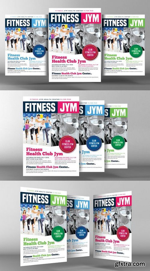 CM - Fitness/ GYM Flyer 650163