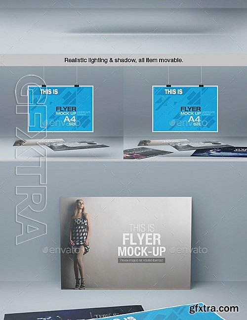 GraphicRiver - Flyer Mock-up v6 10958378