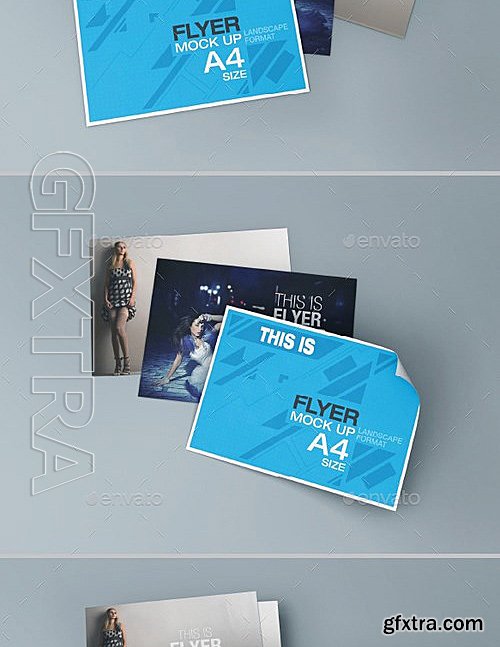 GraphicRiver - Flyer Mock-up v6 10958378