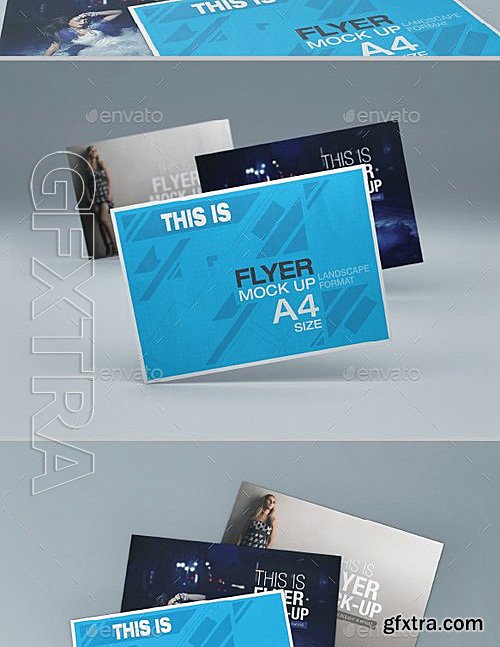 GraphicRiver - Flyer Mock-up v6 10958378