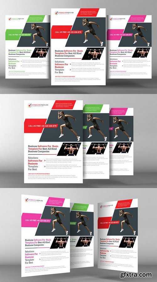 CM - Fitness Time Flyer Template 269299