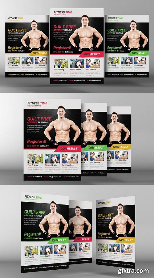 CM - Fitness Flyer Template 139764