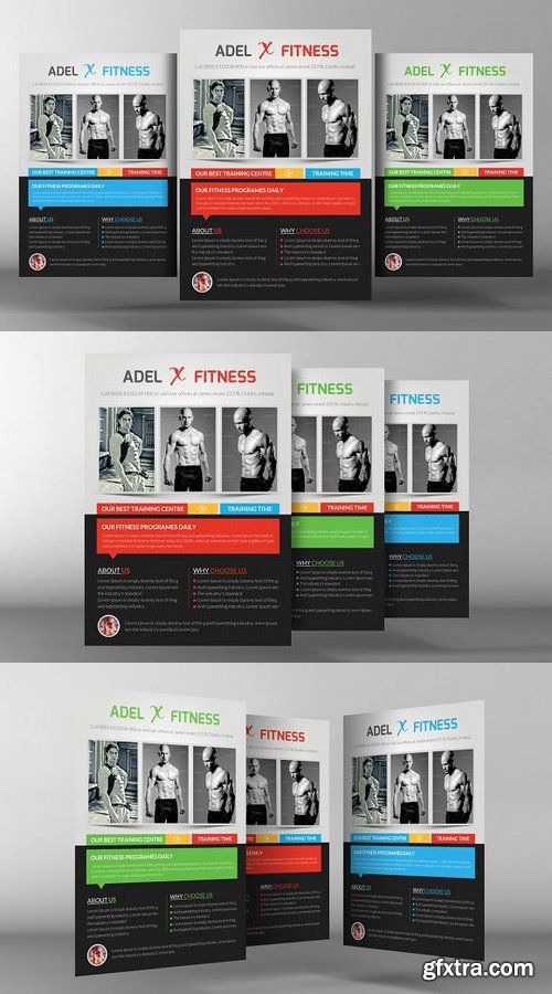 CM - Fitness Flyer Template 139766