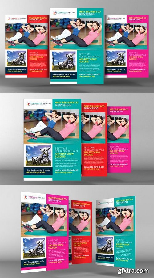 CM - Fitness Flyer Template 313622