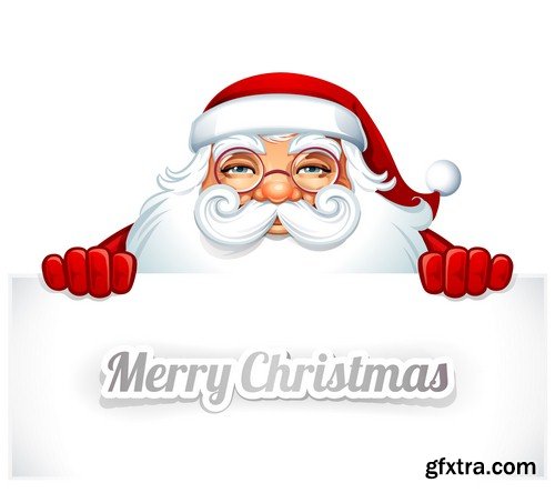 Santa Claus illustration - 5 EPS