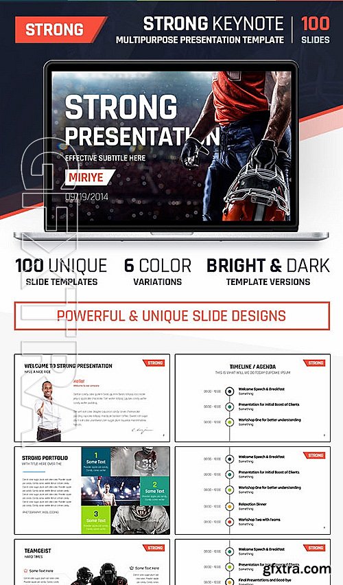 GraphicRiver - Strong Keynote - Multipurpose Presentation 9207290