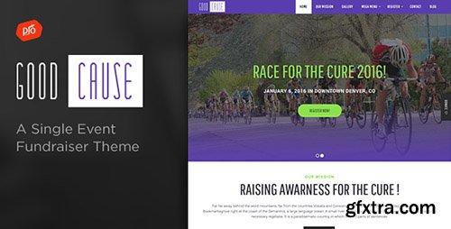 ThemeForest - Good Cause v1.4 - A Single Event Fundraiser Theme - 16457067