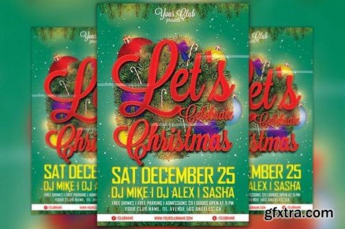 CM - Celebrate Christmas Flyer Template 1098265