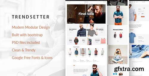 ThemeForest - Trendsetter v1.0 - e-Commerce HTML template - 18520725