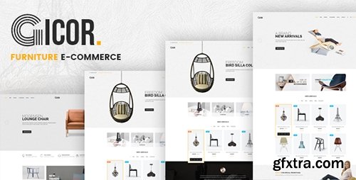 ThemeForest - Gicor v1.0 - Furniture Responsive Prestashop Theme - 18263565