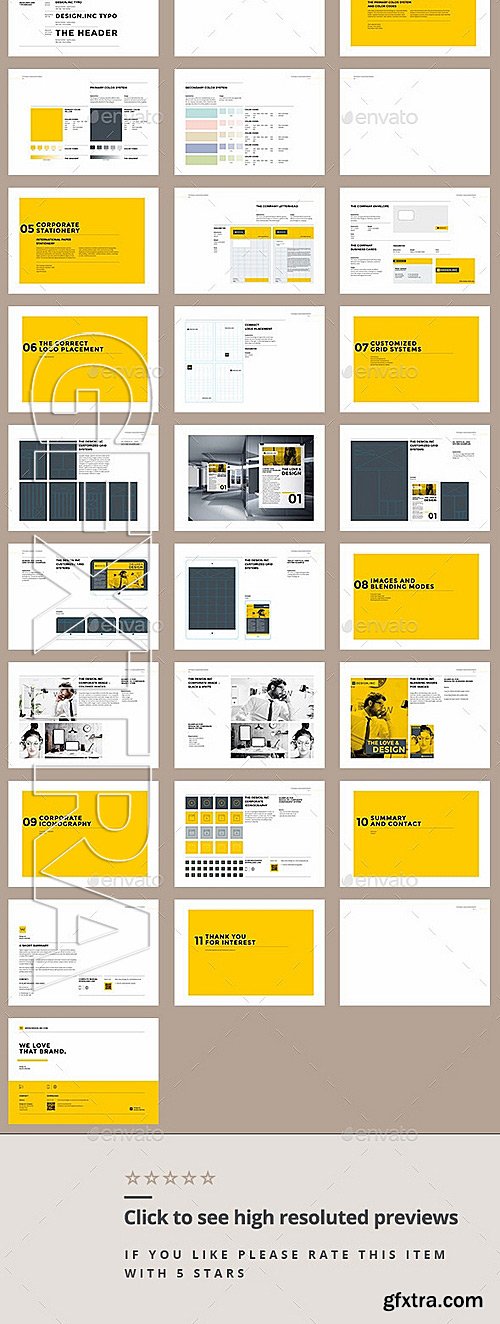 GraphicRiver - Brand Manual 40 Pages 11805697