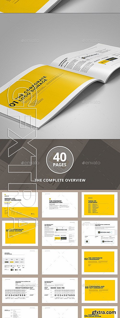 GraphicRiver - Brand Manual 40 Pages 11805697