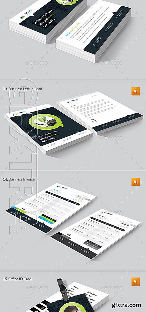 GraphicRiver - Bravo Business Mega Branding Pack 12423230