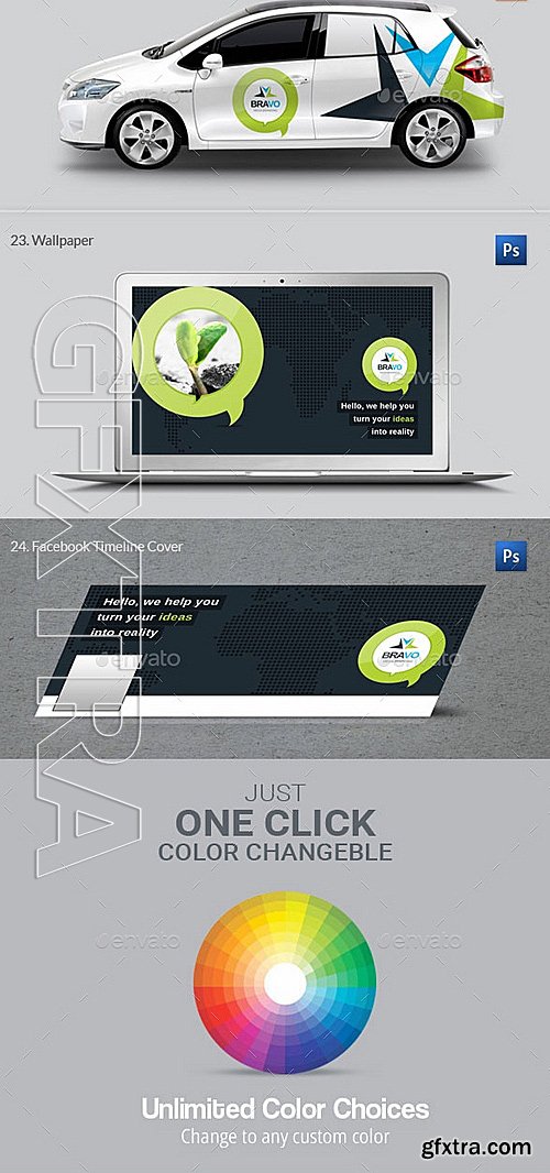 GraphicRiver - Bravo Business Mega Branding Pack 12423230