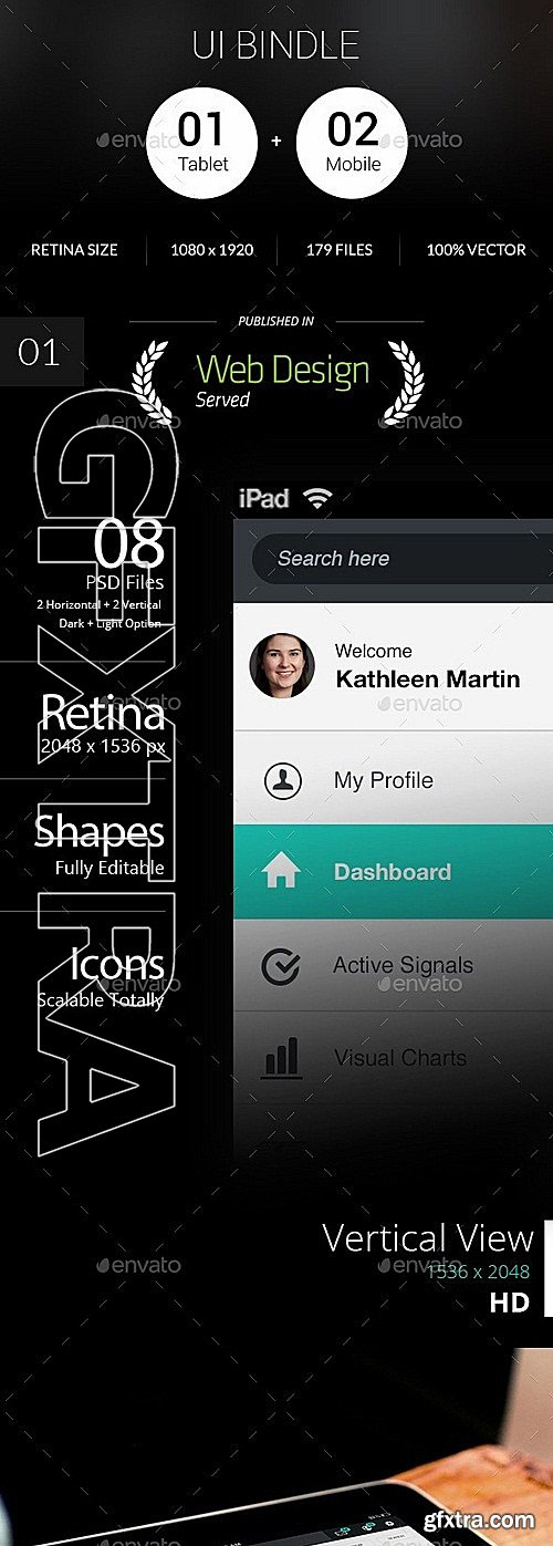 GraphicRiver - Bundle - Mobile & Tablet Ui 12257427