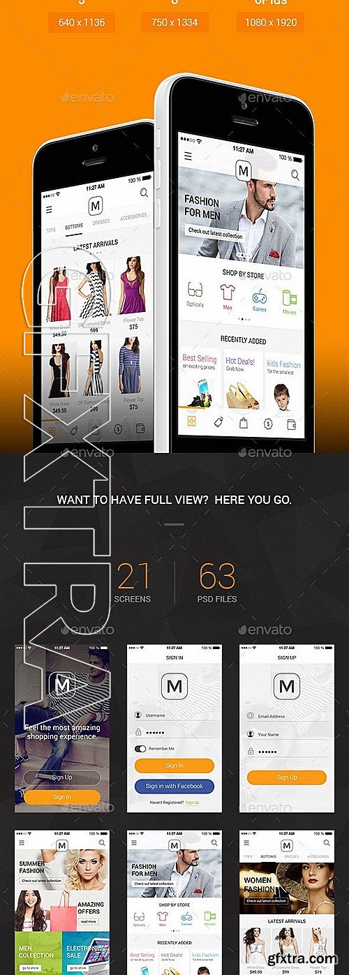 GraphicRiver - Bundle - Mobile & Tablet Ui 12257427