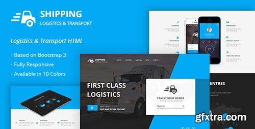 ThemeForest - Shipping v2.0.0 - Logistics & Transport HTML Template - 12934837