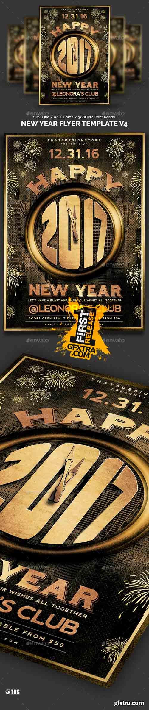 GR - New Year Flyer Template V4 13503090