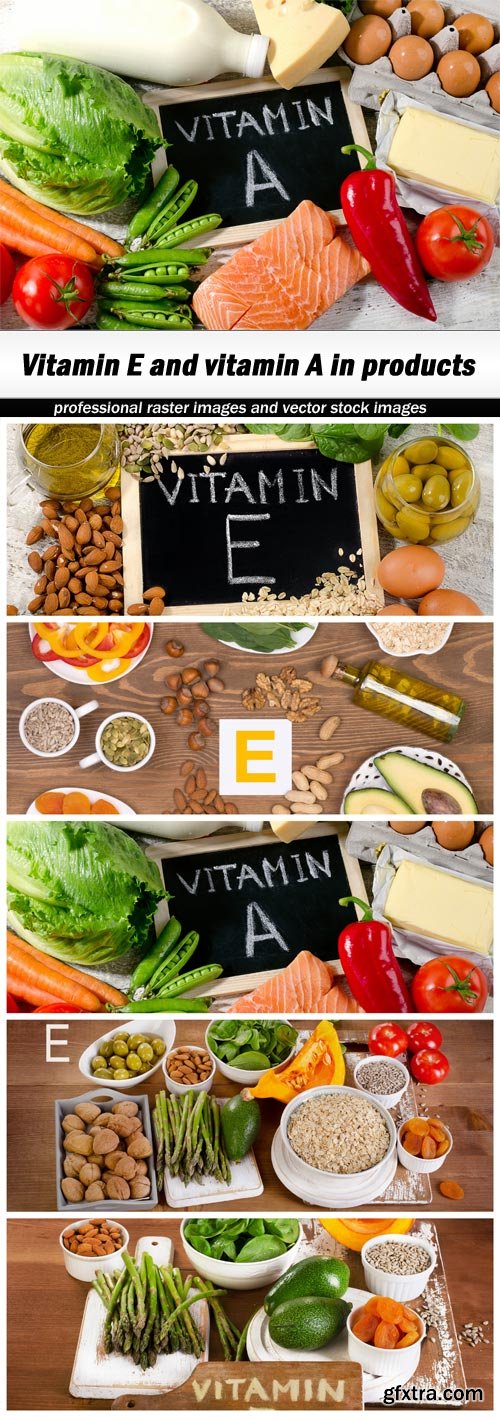 Vitamin E and vitamin A in products - 5 UHQ JPEG