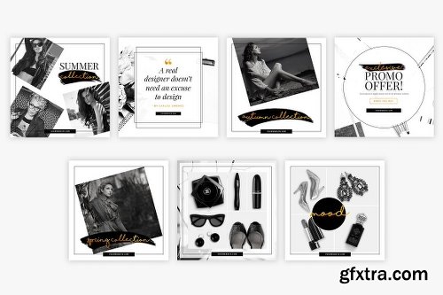 CreativeMarket Stylish Social Media Pack 874531