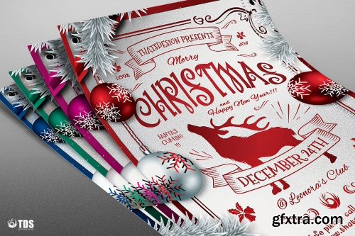 Graphicriver Christmas Eve Flyer Template V4 18302302