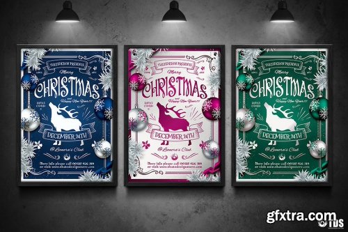 Graphicriver Christmas Eve Flyer Template V4 18302302