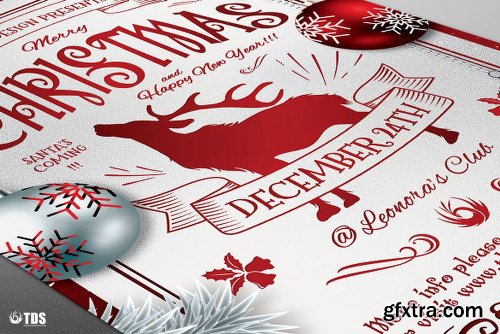 Graphicriver Christmas Eve Flyer Template V4 18302302