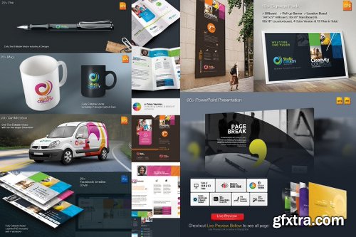 Creative Mega Branding Identity Pack