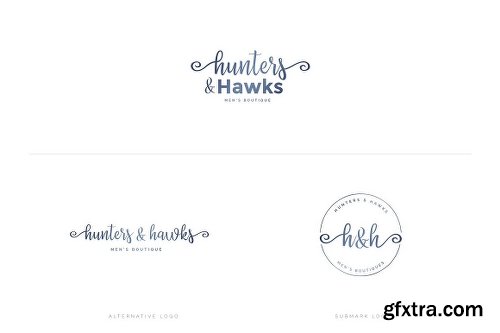 CreativeMarket Maleboss Premade Branding Logo Pack 1097423