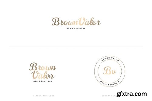 CreativeMarket Maleboss Premade Branding Logo Pack 1097423