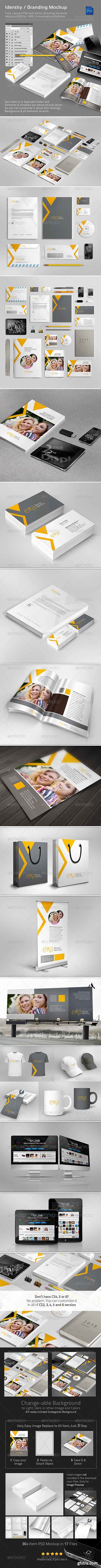 Graphicriver Identity/Branding Mock-Ups 4575751