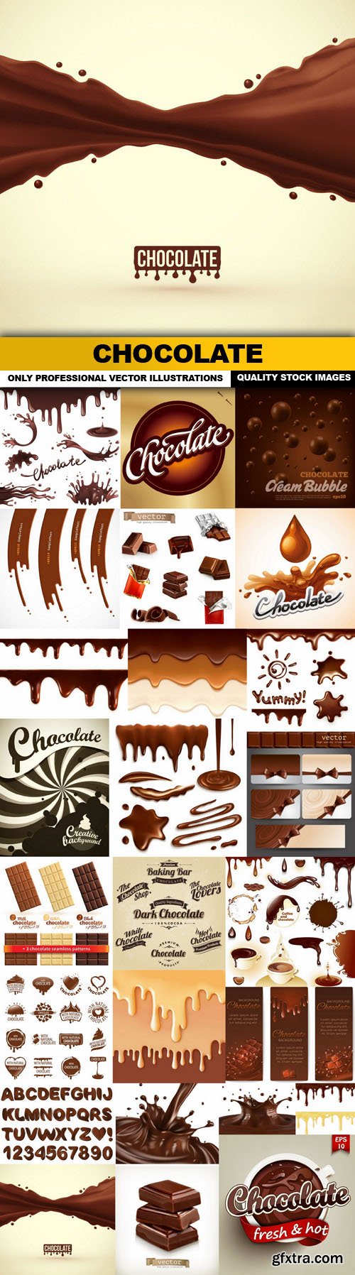 Chocolate - 25 Vector