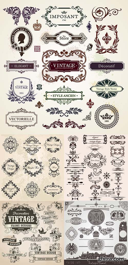 Calligraphic Design Elements