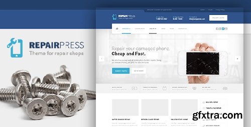 ThemeForest - RepairPress v1.3.7 - GSM, Phone Repair Shop WP - 13065600