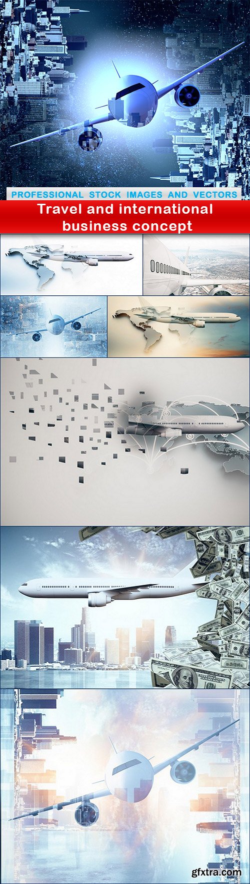 Travel and international business concept - 8 UHQ JPEG