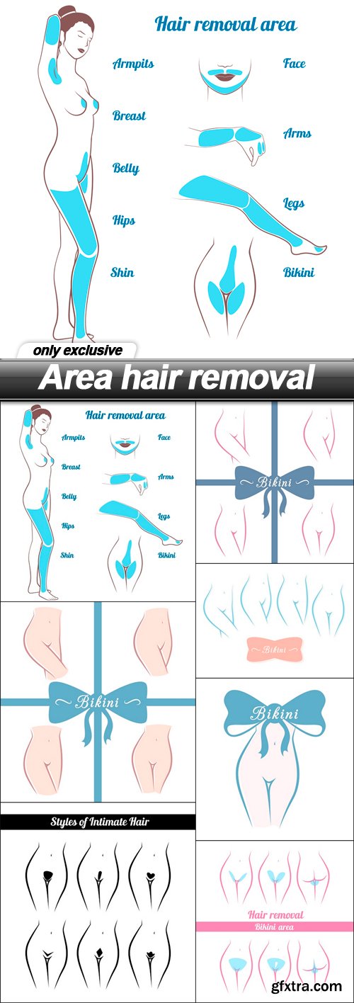 Area hair removal - 7 EPS