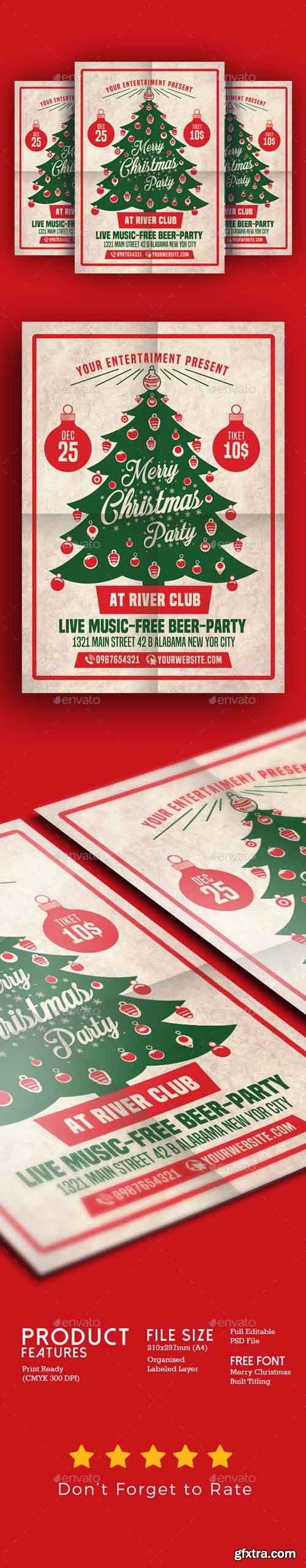 GR - Christmas Party Flyer 18807540