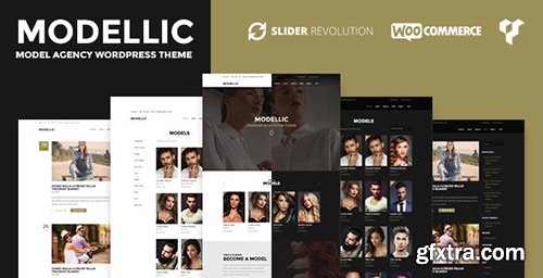 ThemeForest - Modellic v1.0.9 - WooCommerce Booking Model Agency WordPress Theme - 16797802