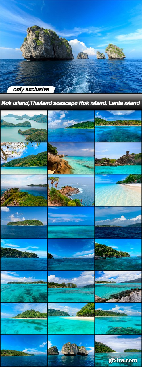 Rok island,Thailand seascape Rok island, Lanta island - 25 UHQ JPEG
