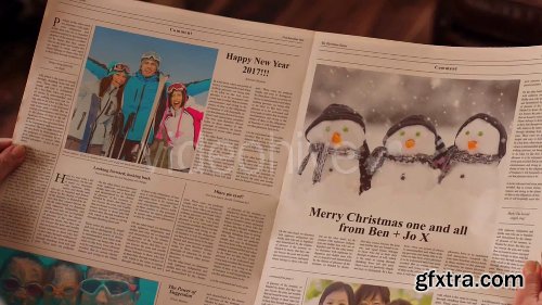 Videohive Santa’s Christmas Newsletter 18914499