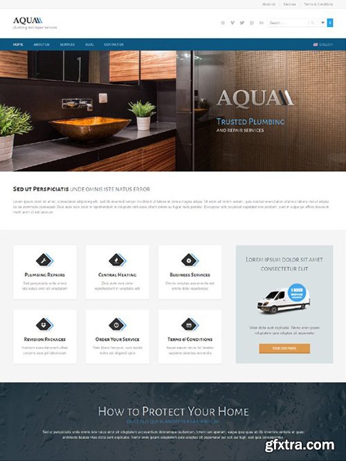 Ait-Themes - Aqua v1.31 - WordPress Theme for Plumbers